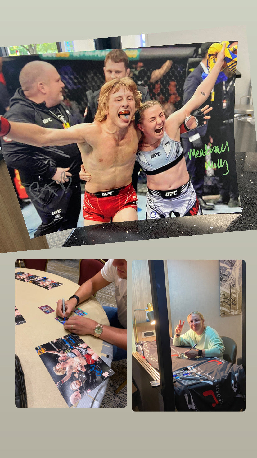 Photo-Paddy/Molly dual signed photo