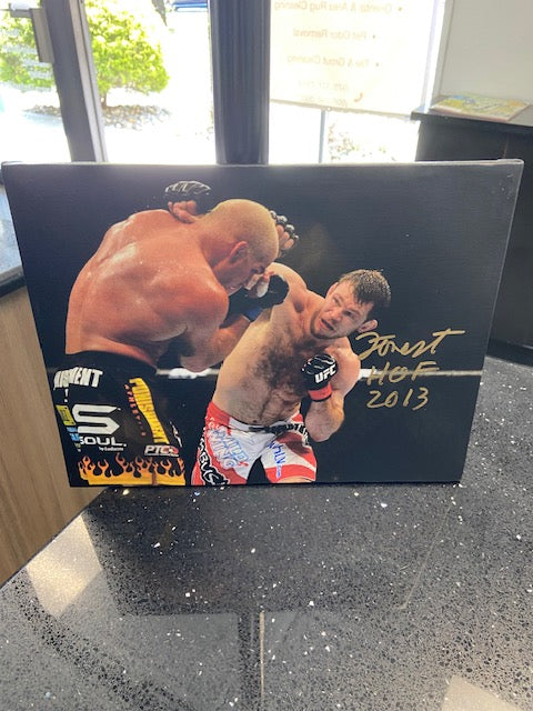 Photo- Forrest Griffin 11 by 14 Canvas