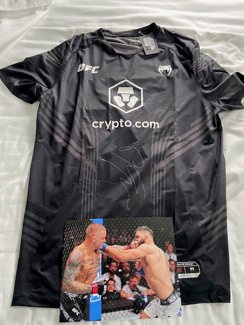 Shirt & Photo Combo - Dustin Poirier