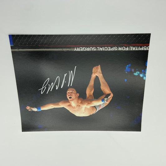 Photo-Michael Chandler signed bundle (2 photos)