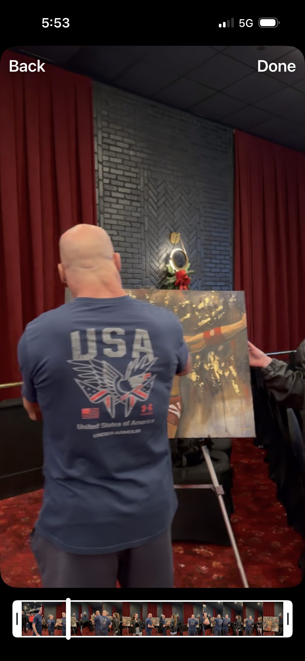 Print-Kurt Angle 11 by 14 Archival quality -signed and Inscribed  "Gold 1996"