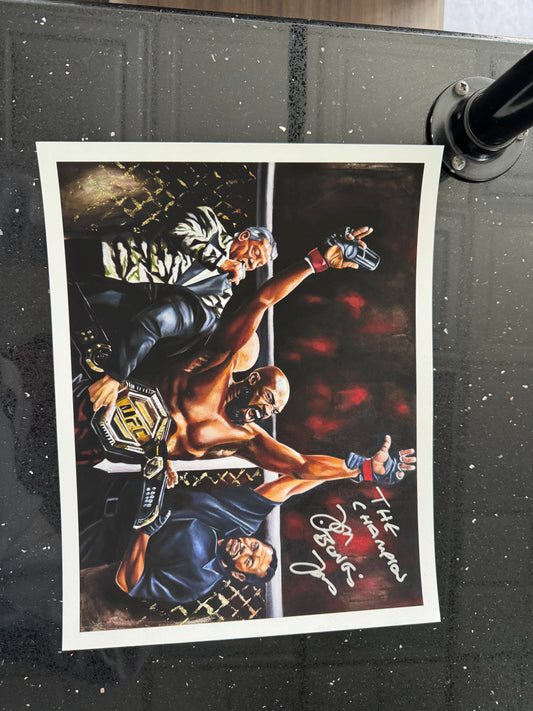 PRINT- 11 by 14 archival print-signed by Jon Jones