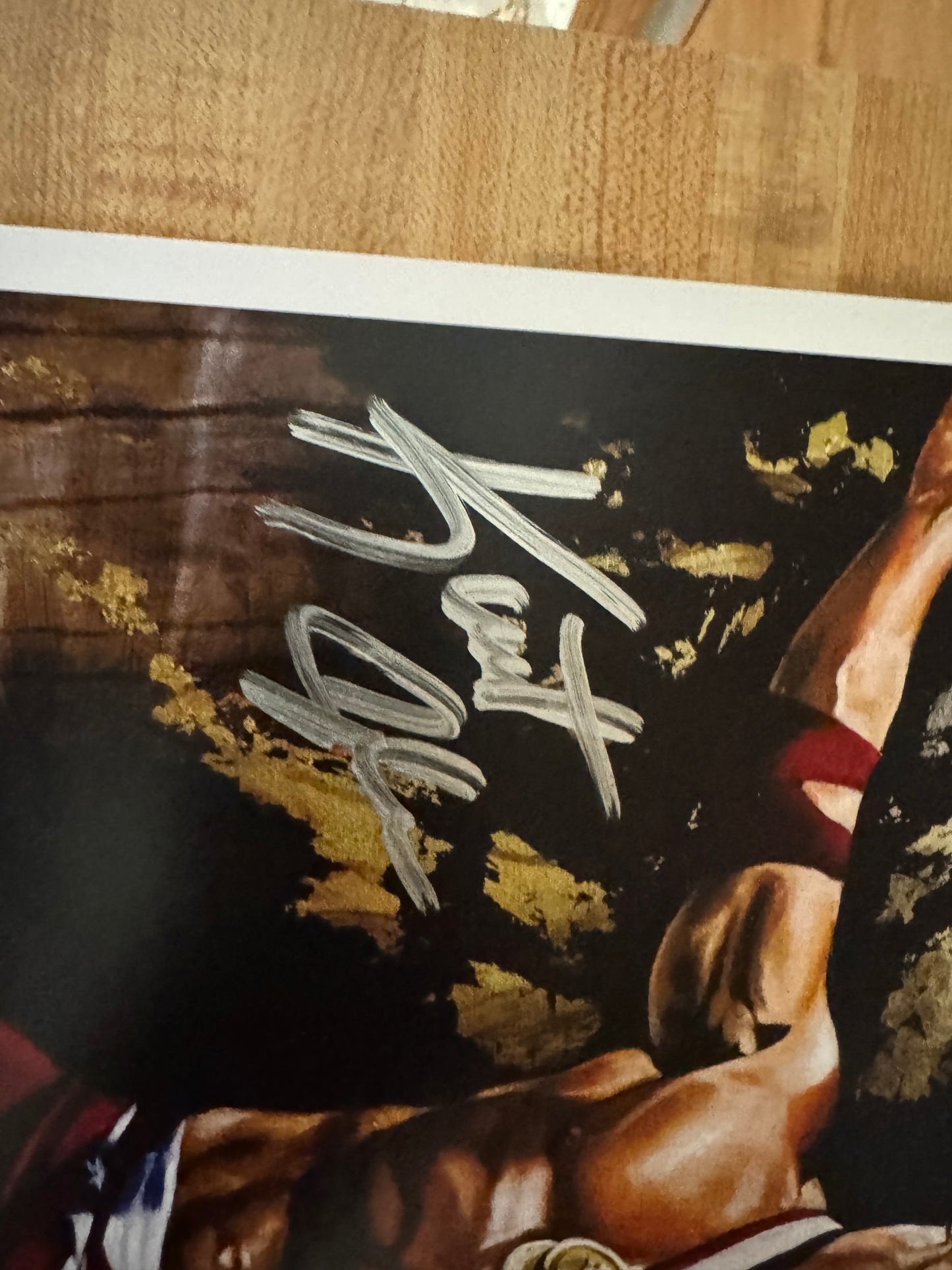 Print-Kurt Angle 8 by 10 signed