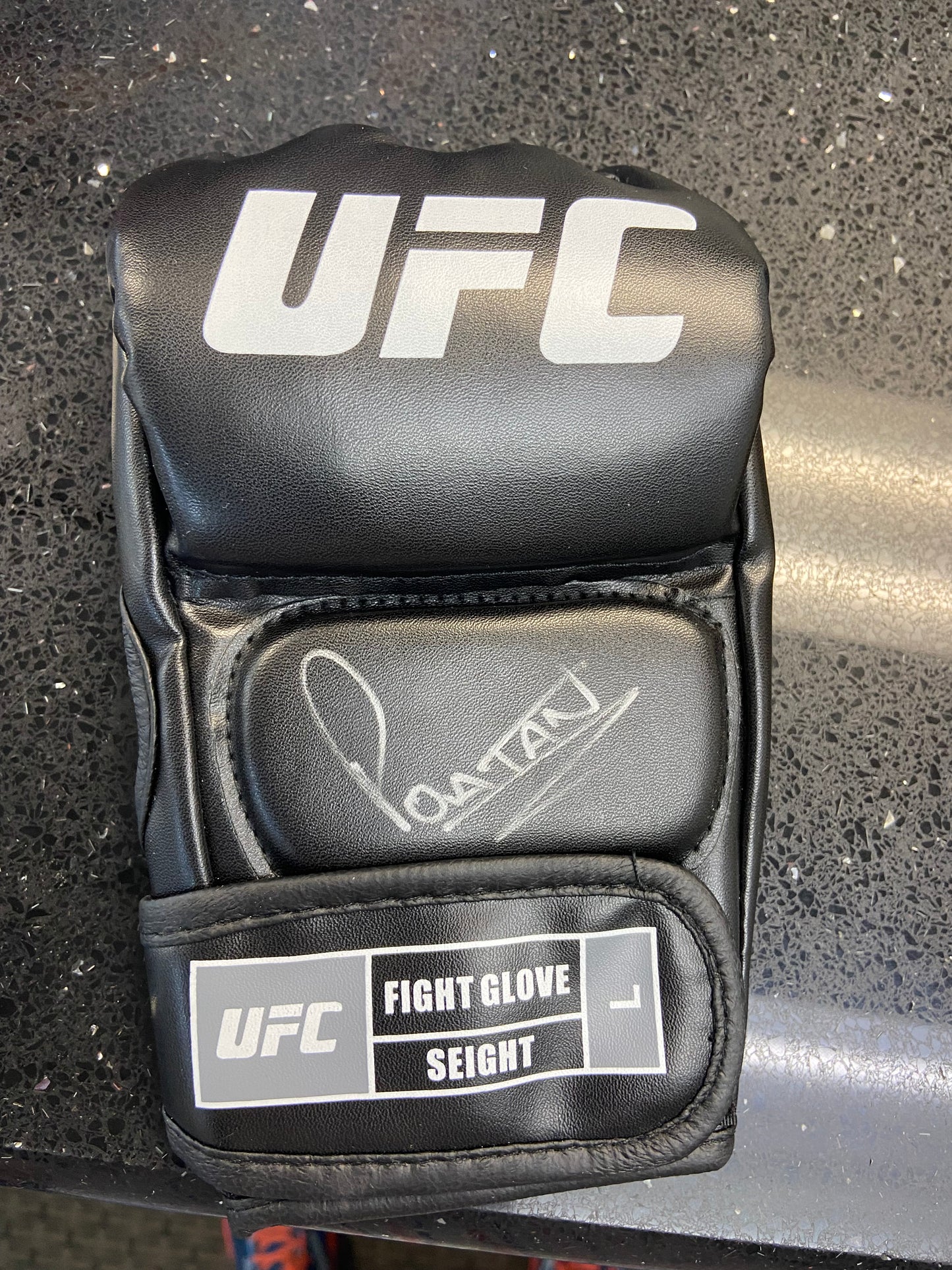 Glove-Alex Pereira signed UFC glove