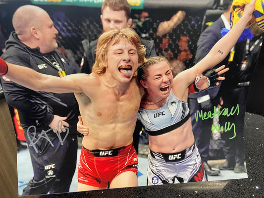 Photo-Paddy/Molly dual signed photo