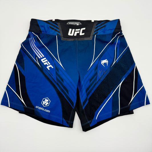 SHORTS-TATIANA SUAREZ SIGNED REPLICA FIGHT SHORTS