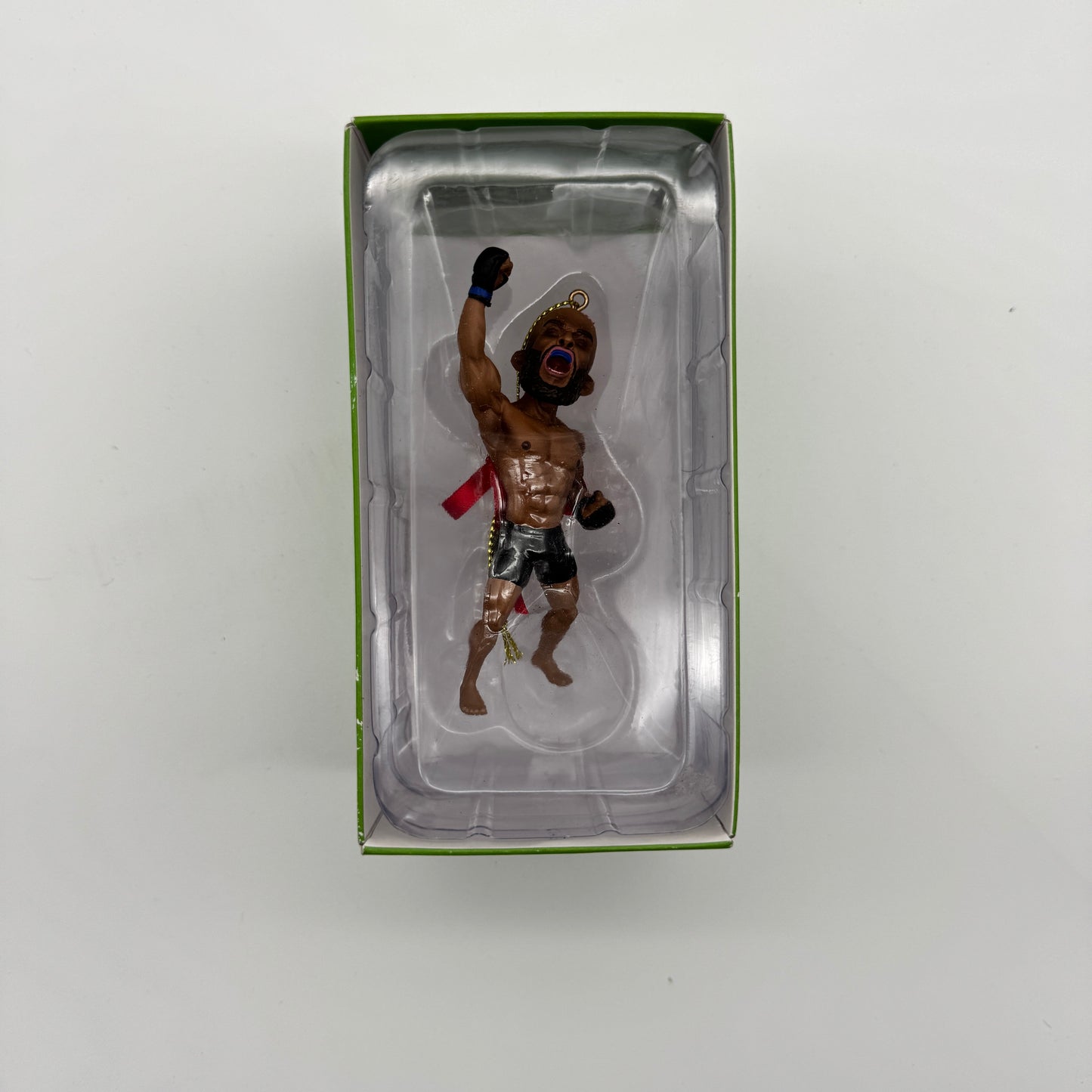 ORNAMENT-CHRISTMAS ORNAMENT-MIGHTY MOUSE SIGNED BOX