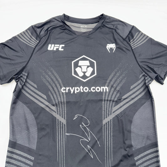 T-shirt - Dustin Poirier Signed UFC Replica Walkout Shirt